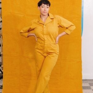 Big Bud Press Mustard Yellow Jumpsuit 4x NBW